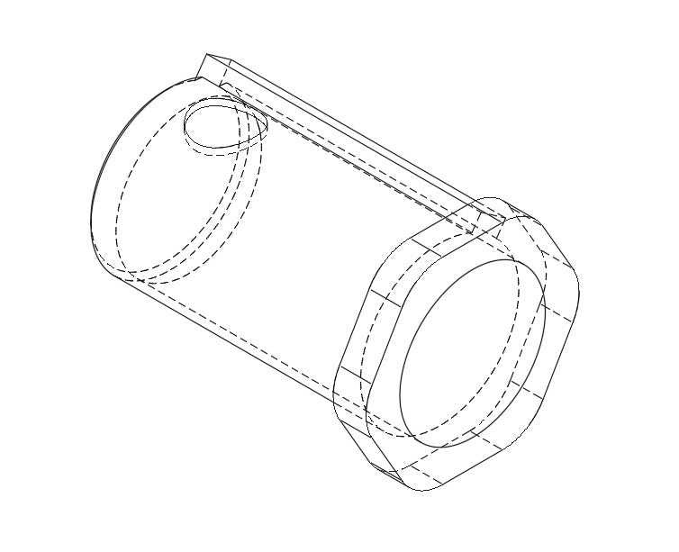 Adaptador em STEP. Para Pistol Grip HPA BGL e HPA BIAS