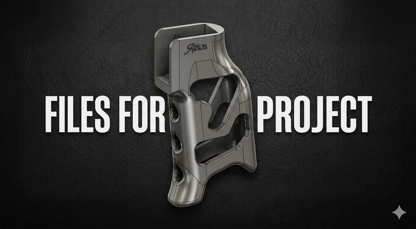 Athos Pistol Grip Files (V2 Gearbox + MTW Grips )
